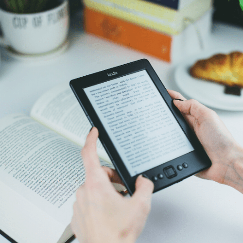 Kindle e livro