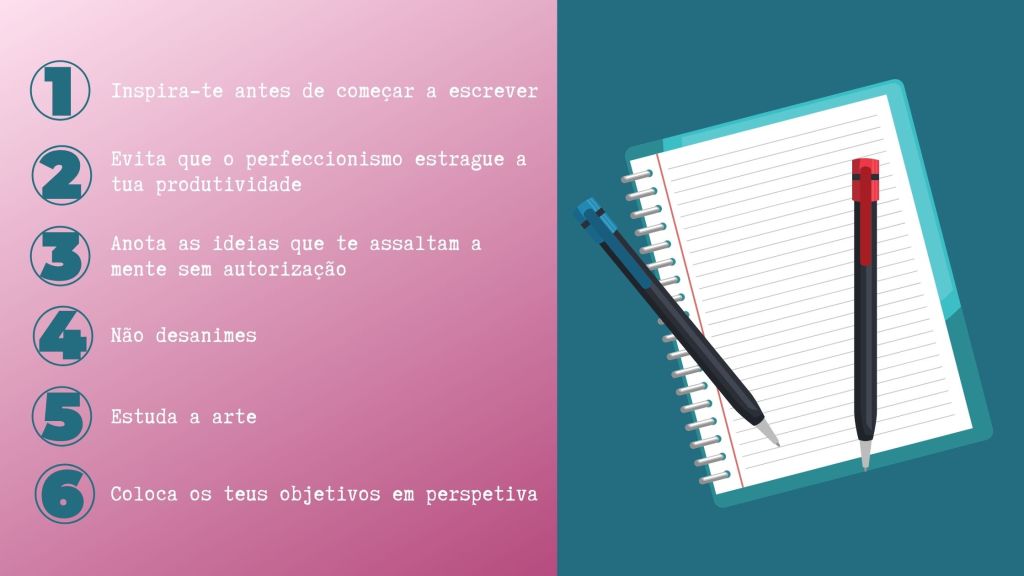 6 DICAS PARA COMEÇAR A ESCREVER (1)